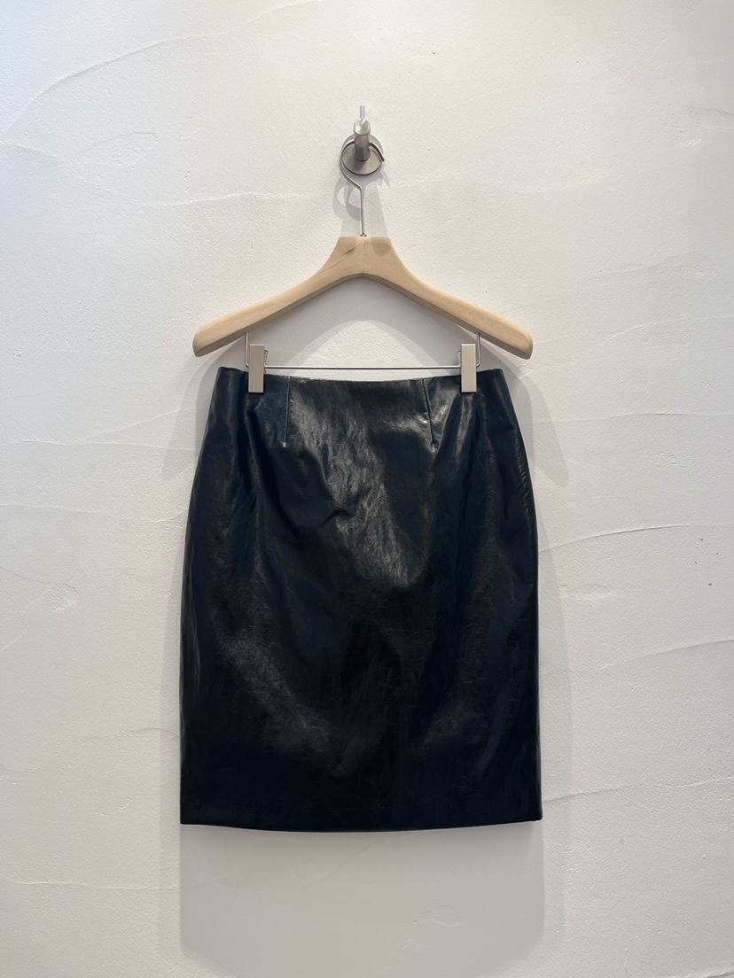 BROWN PAPER-S韓國直郵㊣女士新品時尚半身裙中短裙皮革春款BROWN PAPER-S半身裙/中短裙圖色2