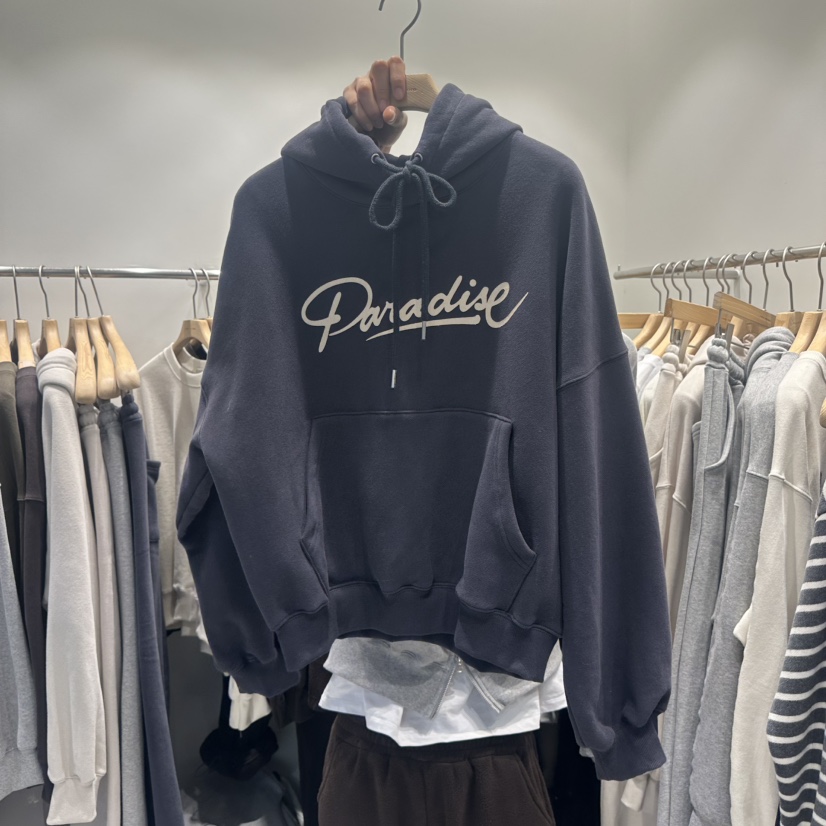 KINOA韓國直郵㊣女士新品26春夏熱賣推薦職業衛衣連帽衫加絨KINOA衛衣圖色1