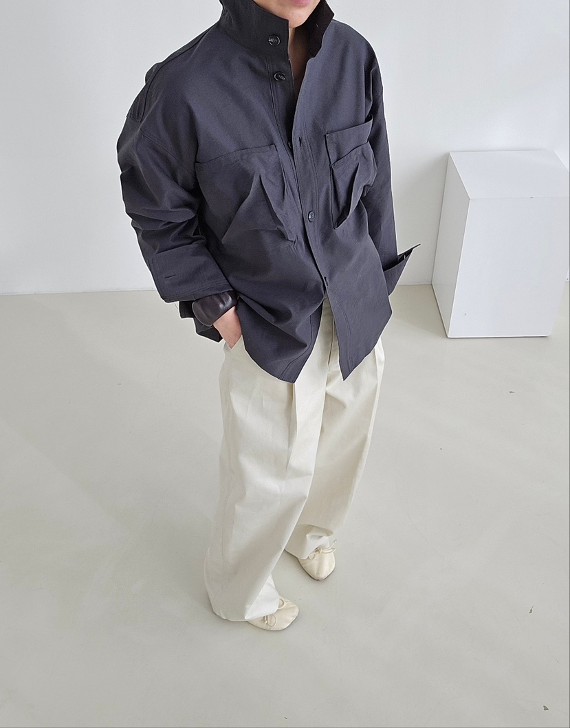 J SHOP㊣東大門實拍女士新品真品推薦熱賣26春夏夾克口袋春款J_SHOP夾克