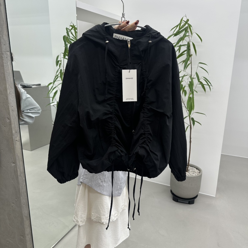 ENHANCE東大門直郵㊣女裝新款真品人氣休閑推薦26春夏夾克春款ENHANCE夾克圖色2