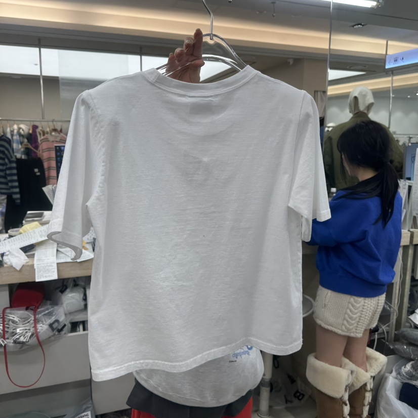 TOPDRESSING東大門㊣實拍女士新款職業25秋冬時尚休閑熱賣T恤TOPDRESSINGT恤