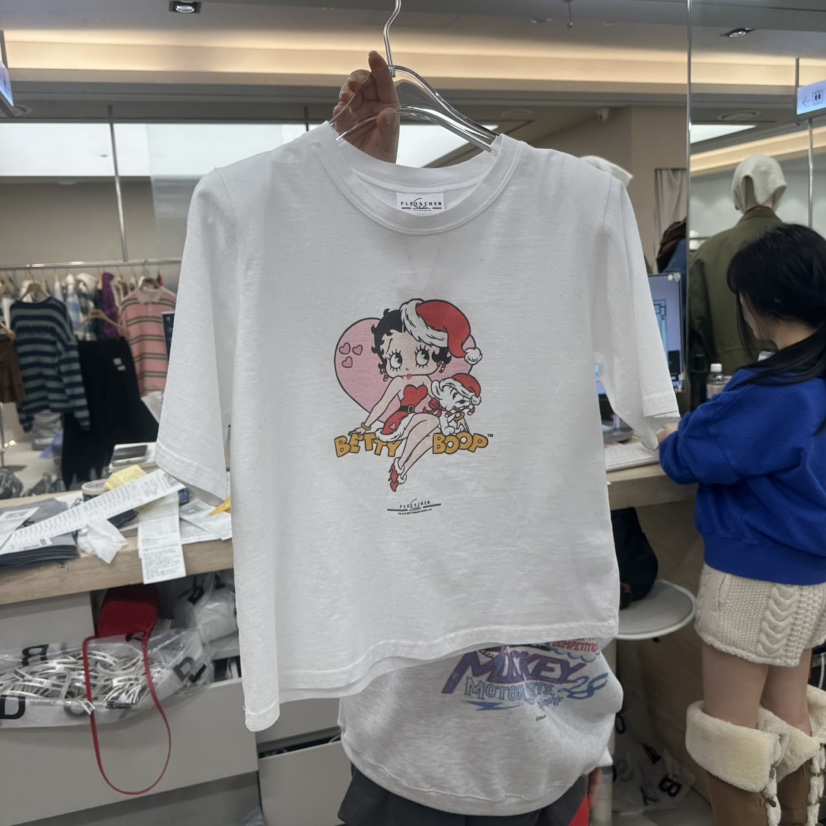 TOPDRESSING東大門㊣實拍女士新款職業25秋冬時尚休閑熱賣T恤TOPDRESSINGT恤圖色1