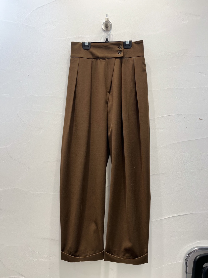 BROWN PAPER-S東大門㊣實拍女士新款25秋冬休閑休閑褲春款BROWN PAPER-S休閑褲圖色1