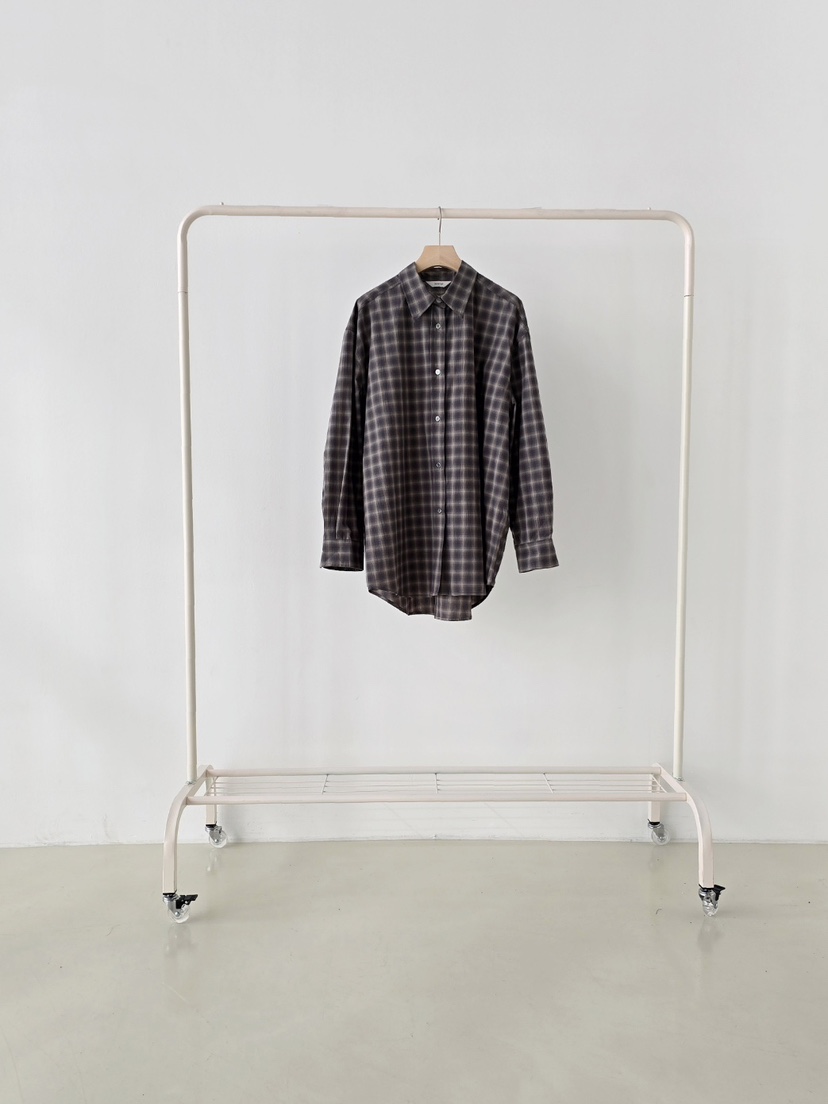 J SHOP東大門㊣直郵女士新款人氣時尚職業襯衫蕾絲衫春款格紋J_SHOP襯衫/蕾絲衫圖色2