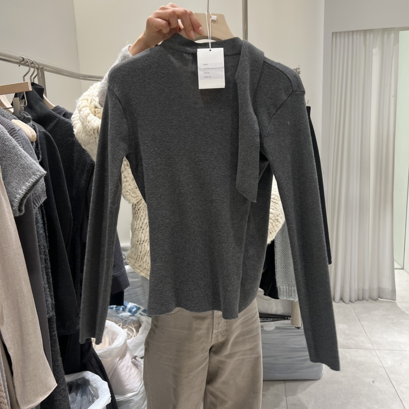 GLOW AND NYMPH東大門㊣實拍女士新品人氣25秋冬推薦針織衫GLOW AND NYMPH針織衫