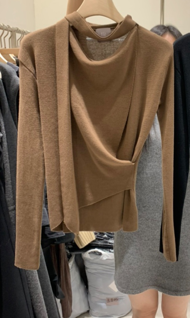 GLOW AND NYMPH東大門㊣實拍女士新品人氣25秋冬推薦針織衫GLOW AND NYMPH針織衫圖色4