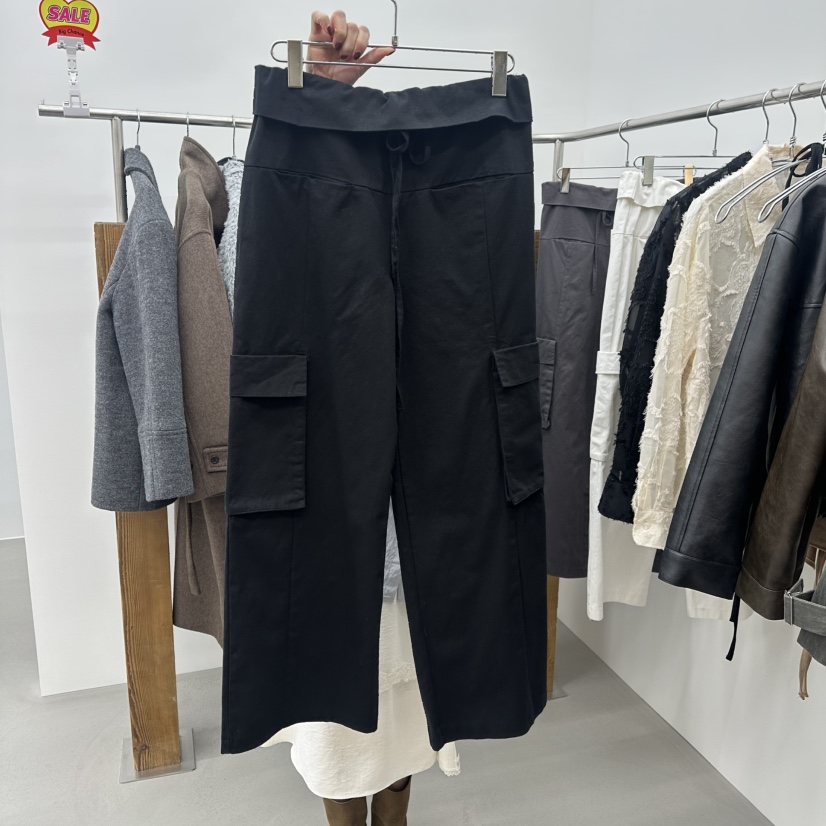 ENHANCE東大門㊣實拍女士新品休閑人氣25秋冬熱賣休閑褲春款ENHANCE休閑褲圖色3