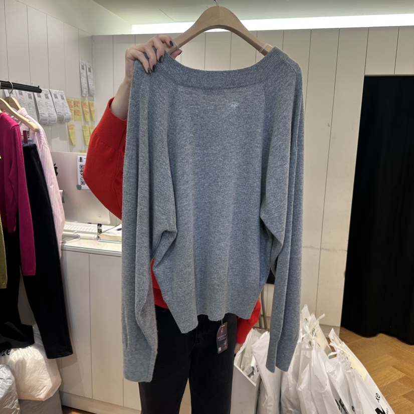 ARC韓國直郵㊣女裝新款職業人氣推薦25秋冬時尚針織衫不含內搭ARC EN CIEL針織衫