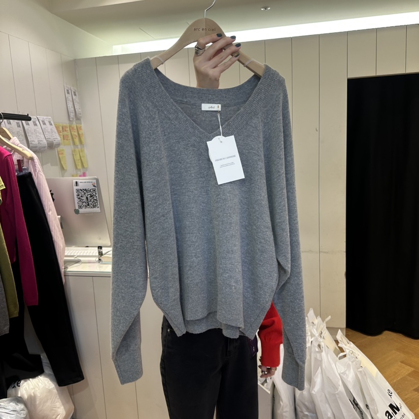ARC韓國直郵㊣女裝新款職業人氣推薦25秋冬時尚針織衫不含內搭ARC EN CIEL針織衫圖色3