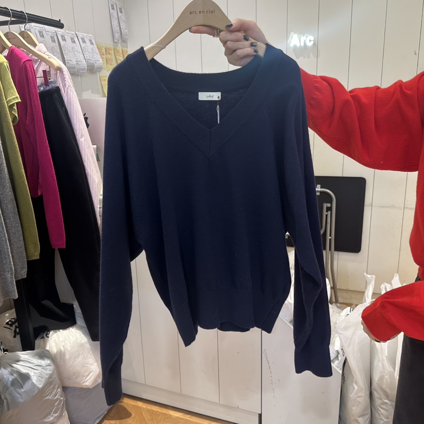 ARC韓國直郵㊣女裝新款職業人氣推薦25秋冬時尚針織衫不含內搭ARC EN CIEL針織衫圖色4