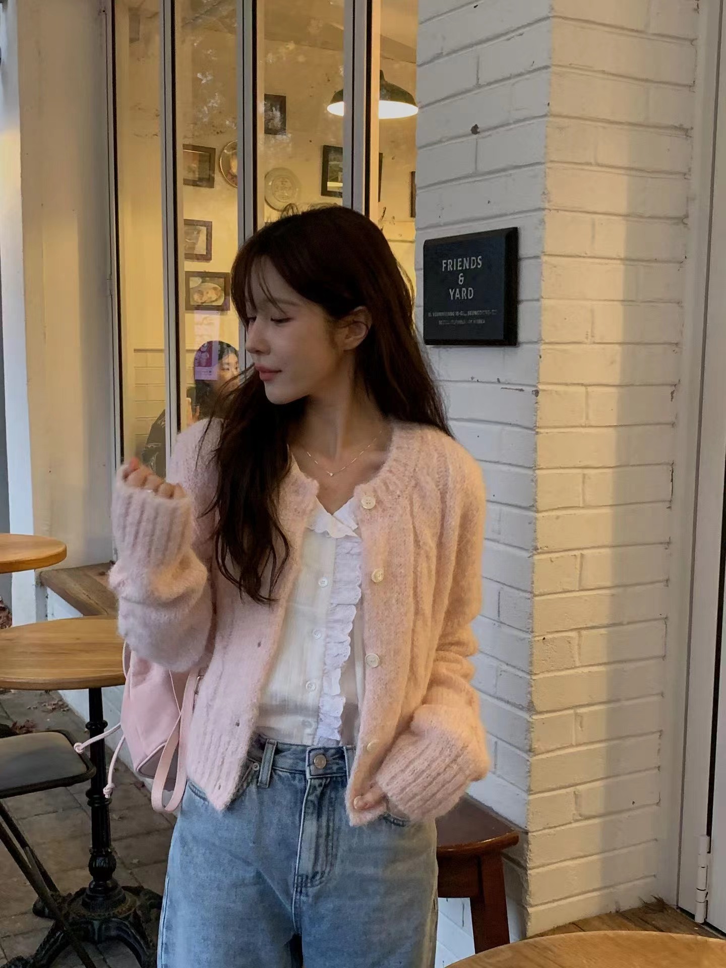 MIELLE-미엘르-OT㊣東大門代購女士新款時尚熱賣人氣針織衫MIELLE-미엘르-OT針織衫