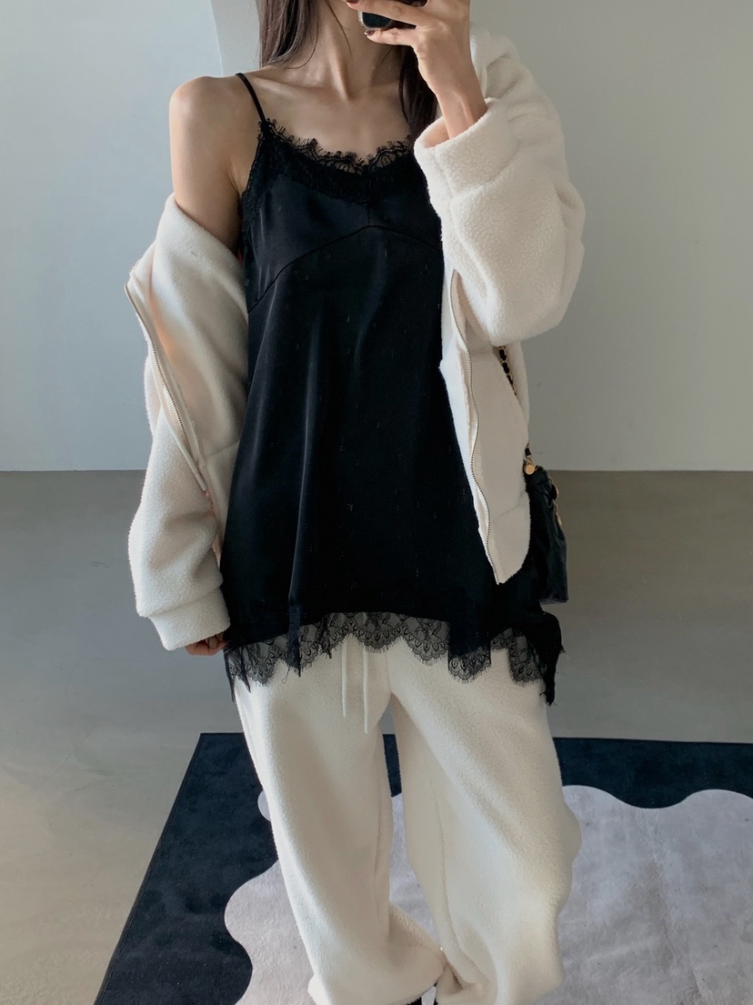 VERANDA東大門直郵㊣女裝新款熱賣休閑真品職業吊帶背心蕾絲VERANDA吊帶/背心