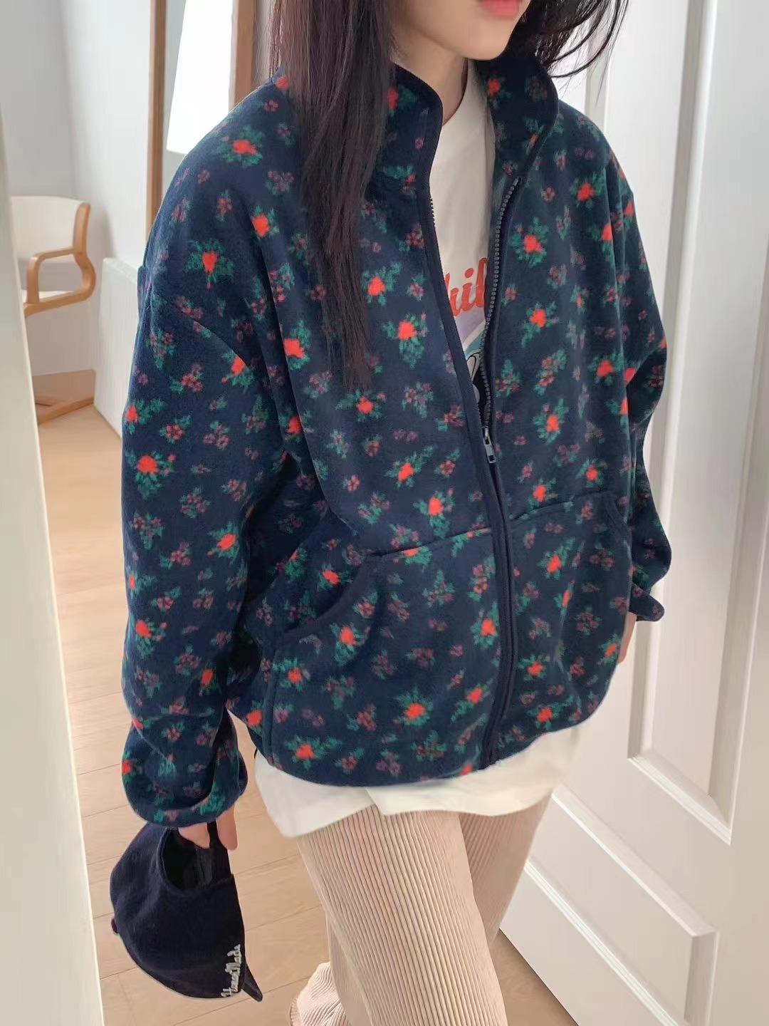 UNCOVER CUBE韓國直郵㊣女裝新品休閑人氣26春夏真品時尚夾克LALAGIRL夾克