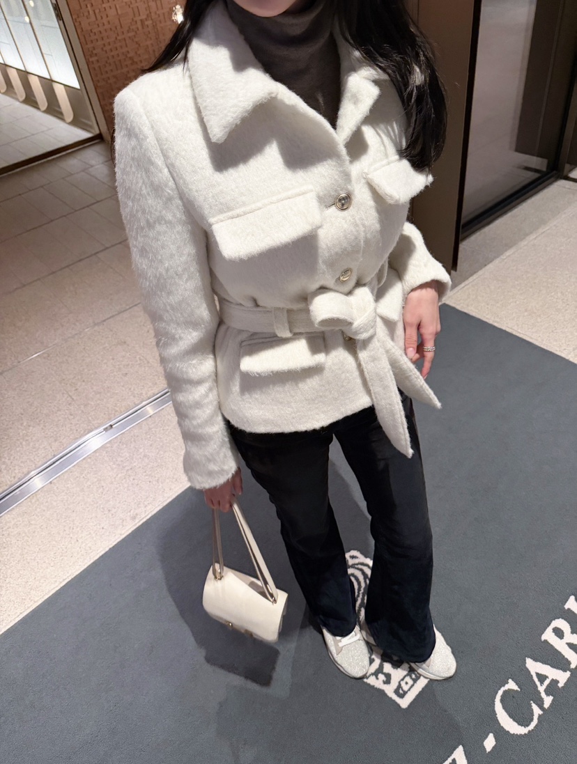 LAVIEU韓國直郵㊣女裝新品推薦真品人氣時尚職業夾克含腰帶LAVIEU夾克