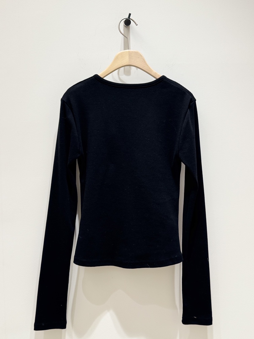 MELTED-P㊣東大門代購女裝新品職業推薦26春夏長袖T恤開衫MELTED-P長袖T恤