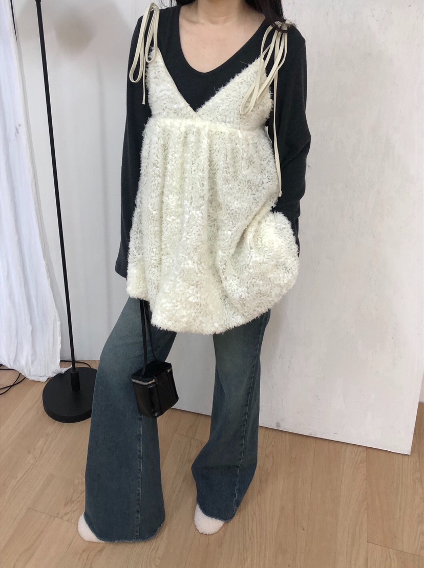 MELTED-P韓國直郵㊣女士新品職業26春夏推薦人氣熱賣吊帶背心MELTED-P吊帶/背心