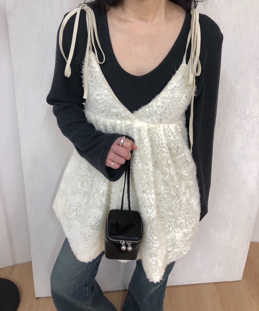 MELTED-P韓國直郵㊣女士新品職業26春夏推薦人氣熱賣吊帶背心MELTED-P吊帶/背心