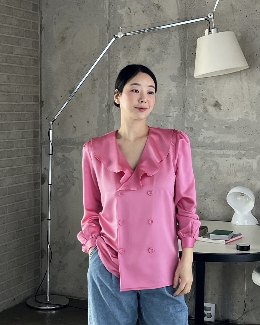 VERNI㊣東大門代購女士新款熱賣26春夏職業推薦休閑襯衫蕾絲衫VERNI襯衫/蕾絲衫