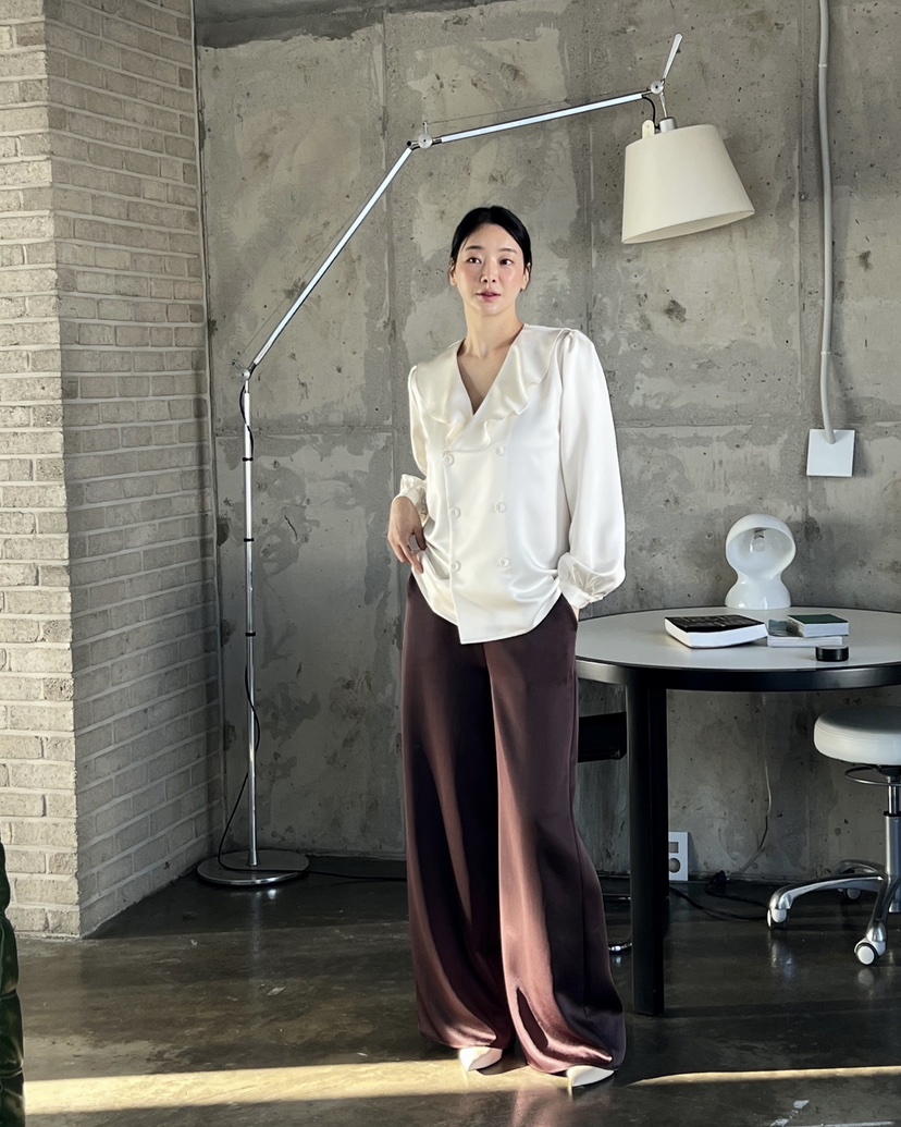 VERNI㊣東大門代購女士新款熱賣26春夏職業推薦休閑襯衫蕾絲衫VERNI襯衫/蕾絲衫