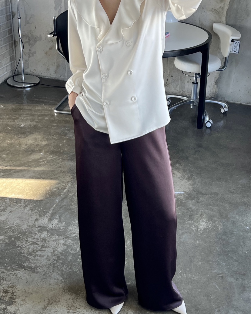 VERNI㊣東大門代購女裝新款26春夏時尚休閑真品職業推薦休閑褲VERNI休閑褲