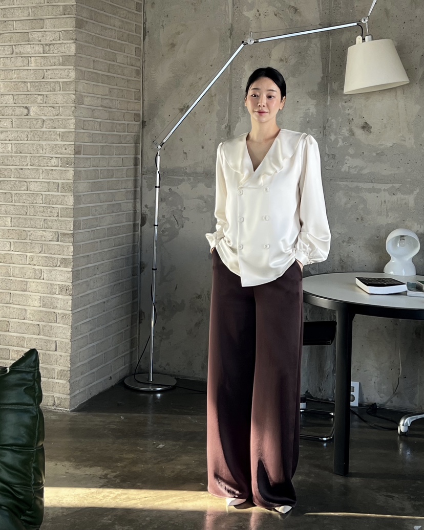 VERNI㊣東大門代購女裝新款26春夏時尚休閑真品職業推薦休閑褲VERNI休閑褲