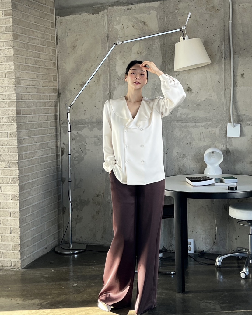 VERNI㊣東大門代購女裝新款26春夏時尚休閑真品職業推薦休閑褲VERNI休閑褲