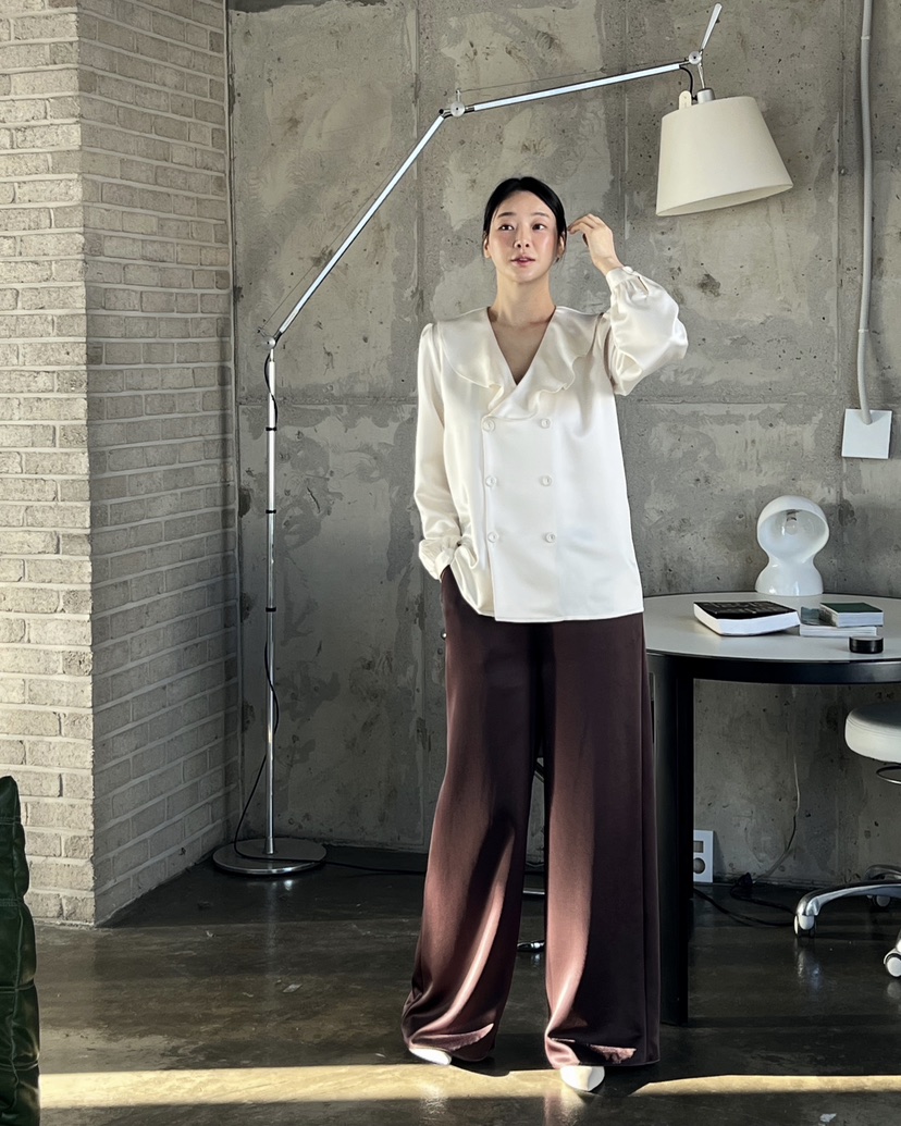 VERNI㊣東大門代購女裝新款26春夏時尚休閑真品職業推薦休閑褲VERNI休閑褲