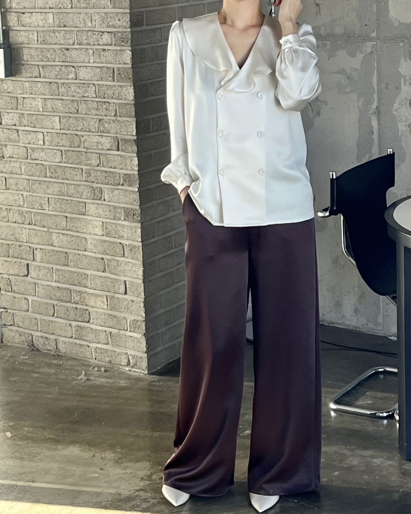 VERNI㊣東大門代購女裝新款26春夏時尚休閑真品職業推薦休閑褲VERNI休閑褲