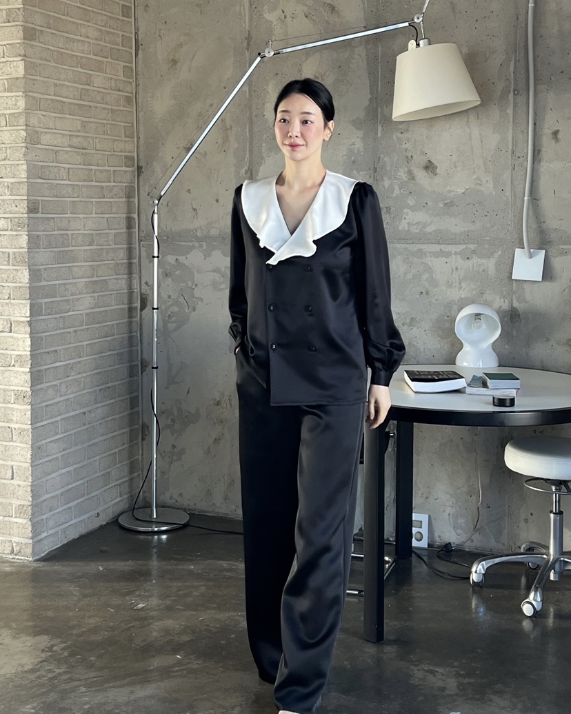 VERNI㊣東大門代購女裝新款26春夏時尚休閑真品職業推薦休閑褲VERNI休閑褲