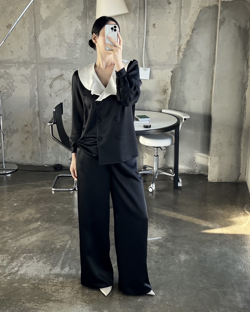 VERNI㊣東大門代購女裝新款26春夏時尚休閑真品職業推薦休閑褲VERNI休閑褲