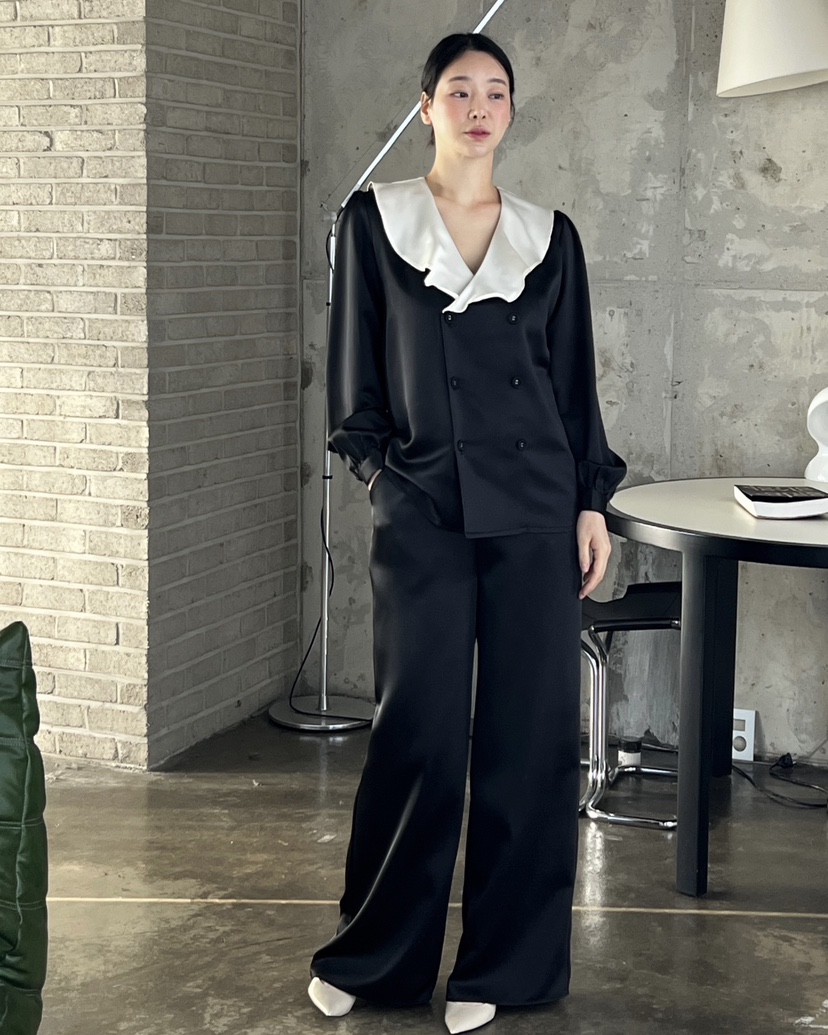 VERNI㊣東大門代購女裝新款26春夏時尚休閑真品職業推薦休閑褲VERNI休閑褲