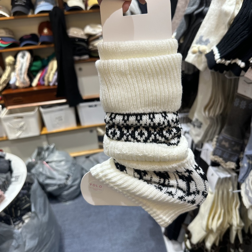 YOLO-P㊣東大門實拍女士新款26春夏推薦時尚真品職業休閑襪子YOLO-P襪子圖色1