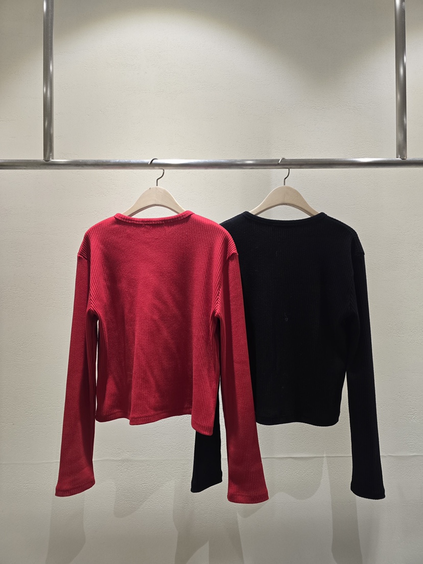 LIKEVAM㊣東大門實拍女裝新款時尚熱賣休閑人氣長袖T恤開衫LIKEVAM長袖T恤