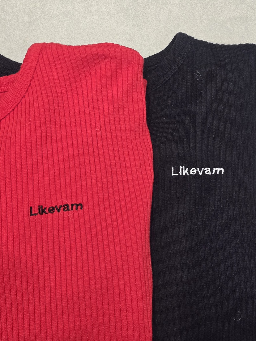 LIKEVAM㊣東大門實拍女裝新款時尚熱賣休閑人氣長袖T恤開衫LIKEVAM長袖T恤