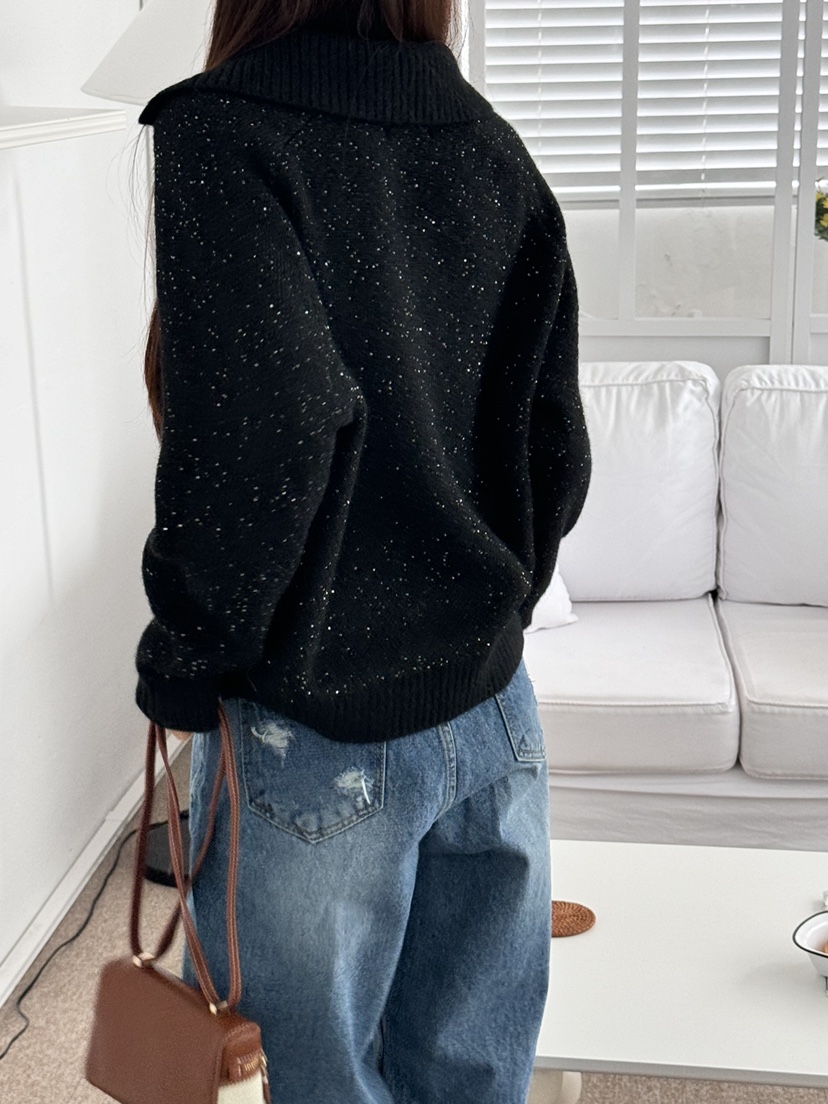 BUTTER-P㊣東大門實拍女裝新品真品時尚職業休閑熱賣人氣毛衣BUTTER-P毛衣