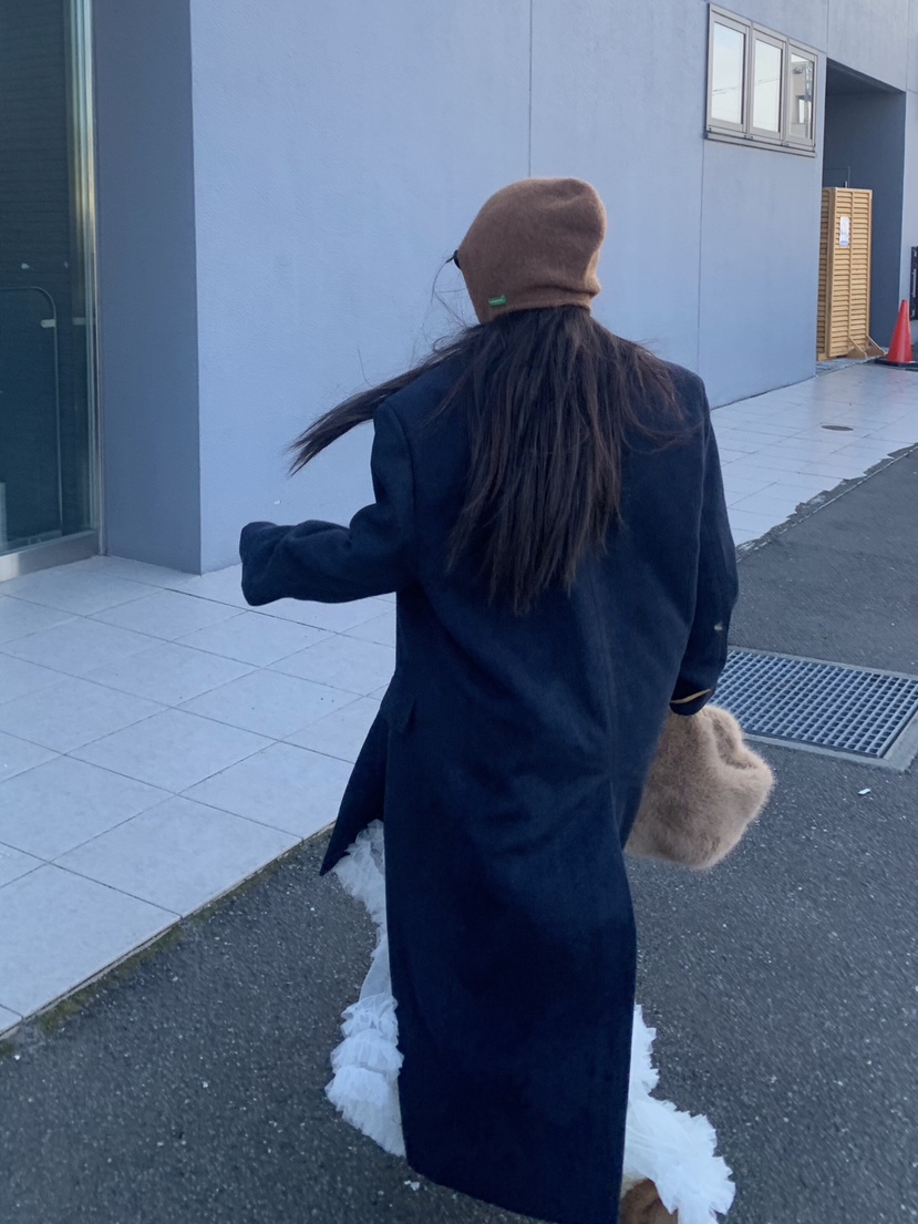 LIKEVAM㊣東大門實拍女士新品休閑真品時尚職業熱賣中長款大衣LIKEVAM中長款大衣