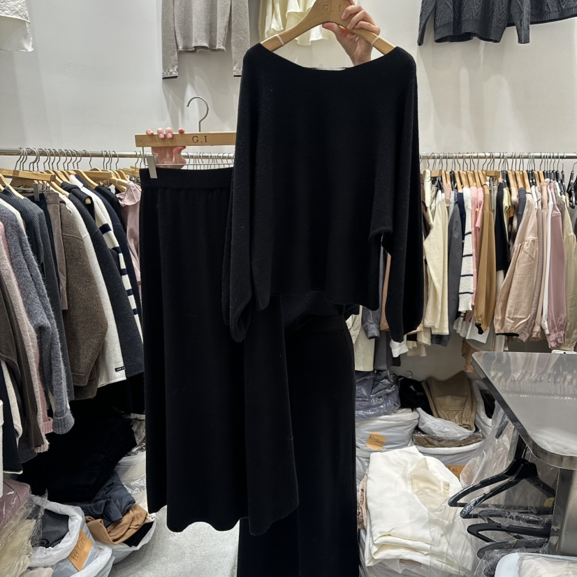 G.I-L韓國直郵㊣女士新款熱賣時尚真品休閑26春夏推薦套裝G.I-L套裝圖色3黑色