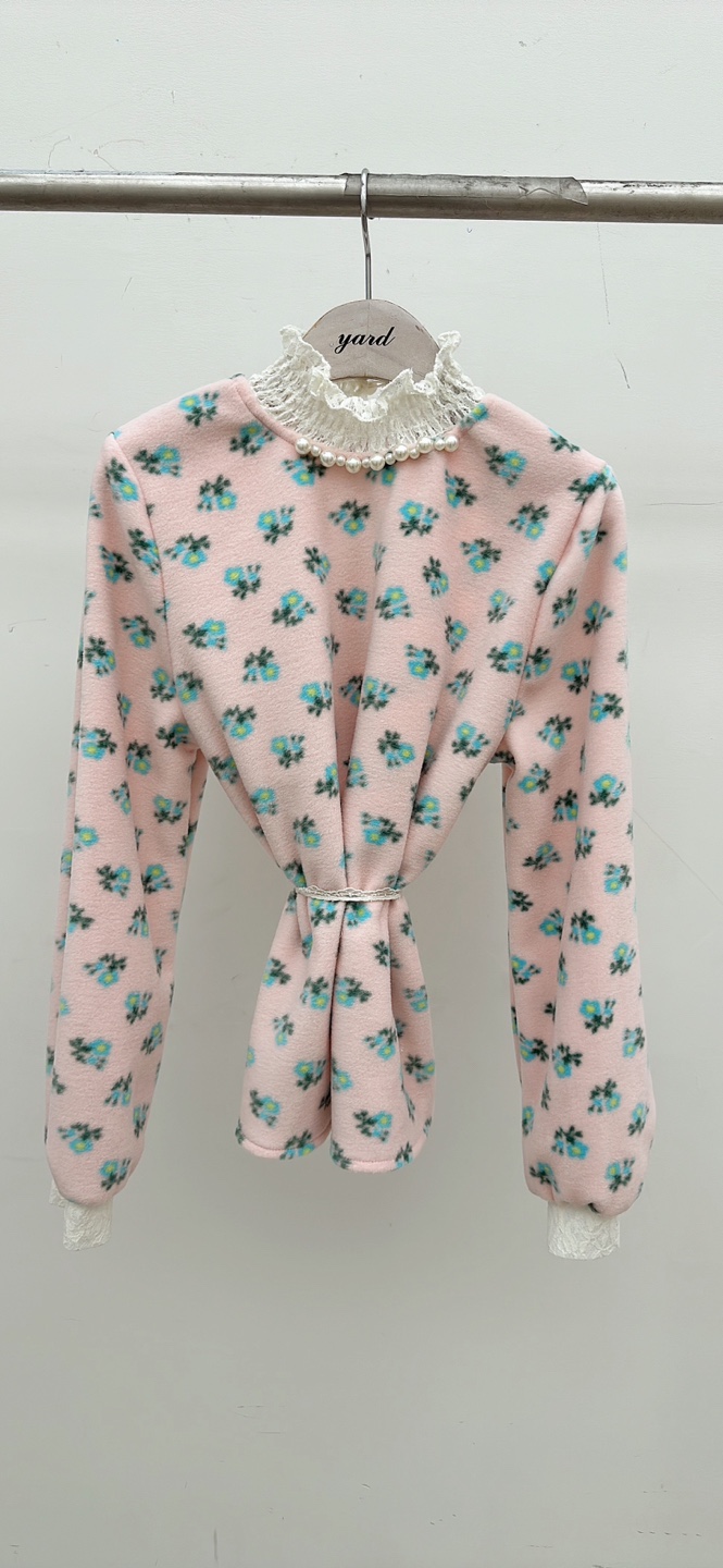 YARD韓國直郵㊣女裝新品熱賣推薦真品休閑人氣職業襯衫蕾絲衫YARD襯衫/蕾絲衫圖色1