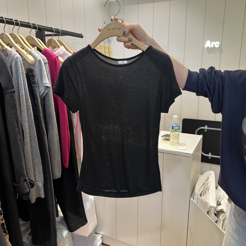 ARC㊣東大門實拍女士新款推薦熱賣真品休閑26春夏時尚T恤春款ARC EN CIELT恤圖色4