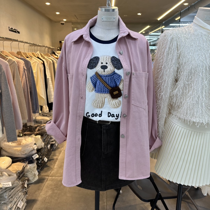 FLYFLY/LULULALLA/LIVE韓國代購㊣女士新款推薦襯衫蕾絲衫FLYFLY/LULULALLA/LIVE襯衫/蕾絲衫圖色2