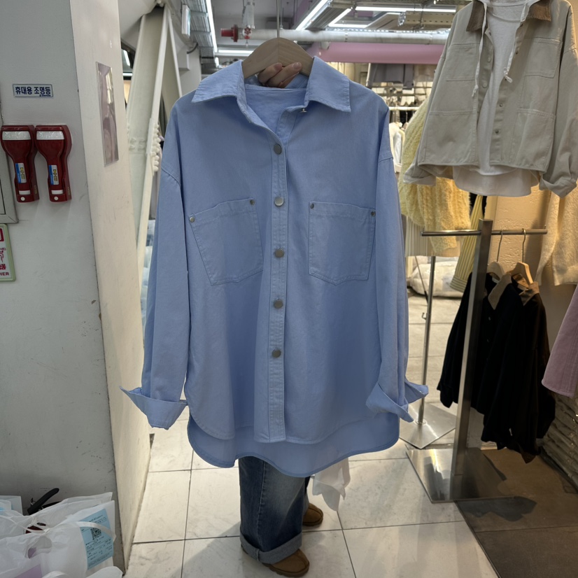 FLYFLY/LULULALLA/LIVE韓國代購㊣女士新款推薦襯衫蕾絲衫FLYFLY/LULULALLA/LIVE襯衫/蕾絲衫圖色3