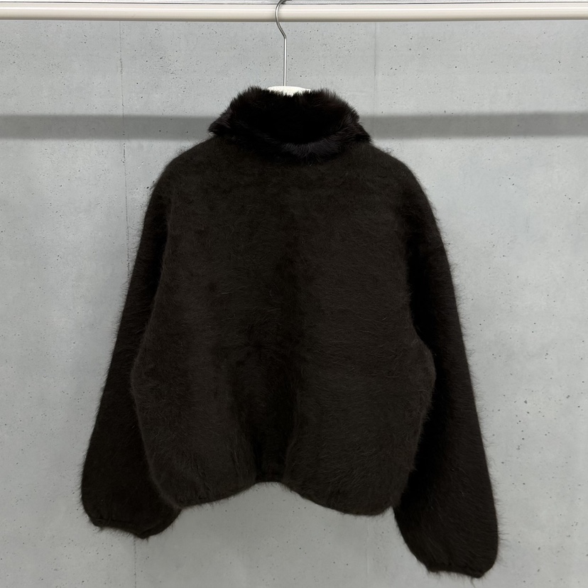 HELDER-P韓國代購㊣女裝新品職業26春夏短款大衣毛領可拆可拆卸HELDER短款大衣