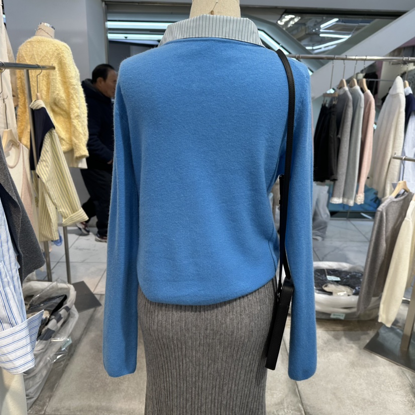 FLYFLY/LULULALLA/LIVE㊣東大門實拍女士新品時尚人氣針織衫FLYFLY/LULULALLA/LIVE針織衫