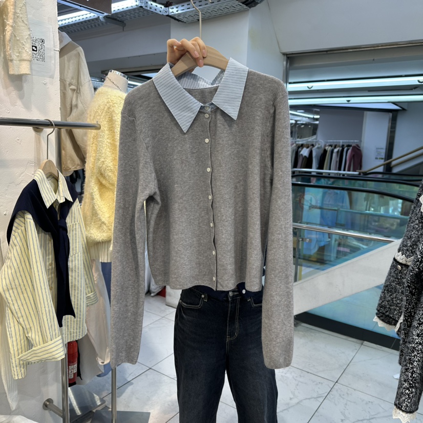 FLYFLY/LULULALLA/LIVE㊣東大門實拍女士新品時尚人氣針織衫FLYFLY/LULULALLA/LIVE針織衫圖色2