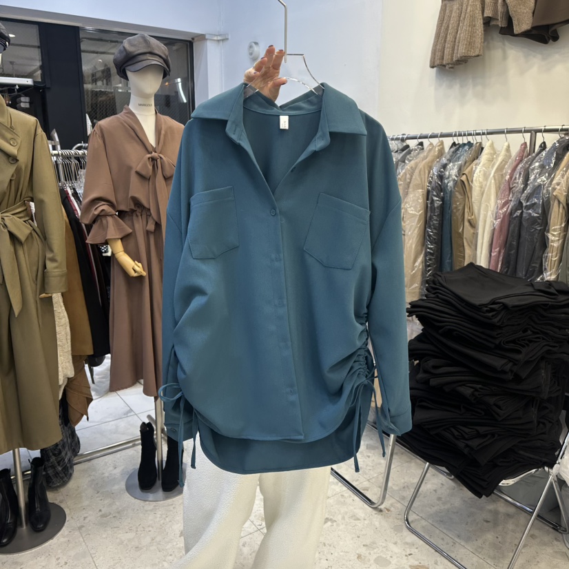 MARIGOLD韓國直郵㊣女裝新款推薦休閑熱賣人氣26春夏襯衫蕾絲衫MARIGOLD襯衫/蕾絲衫圖色3