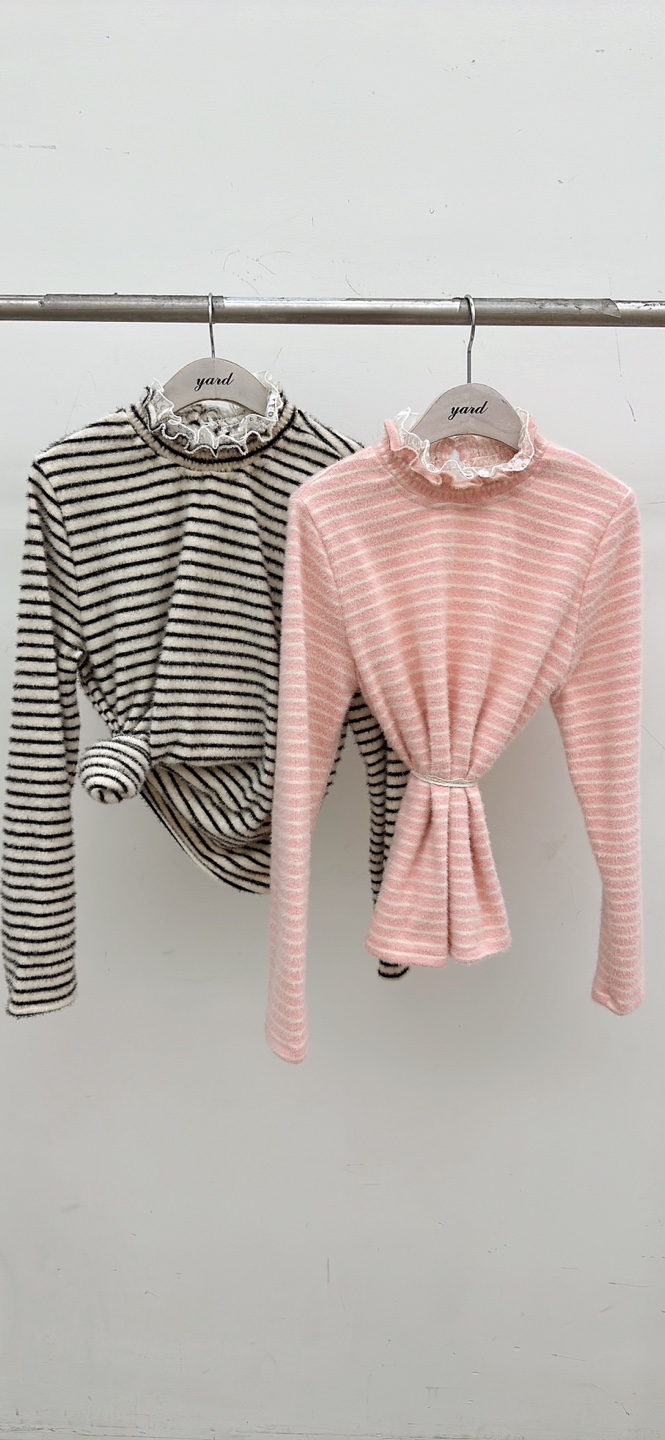 YARD㊣東大門實拍女裝新品時尚真品職業26春夏休閑襯衫蕾絲衫YARD襯衫/蕾絲衫