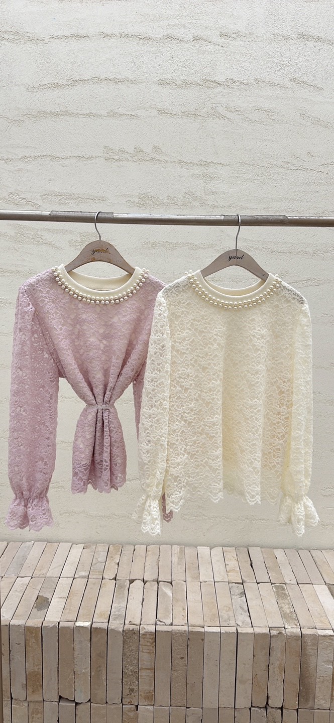 YARD東大門直郵㊣女士新款26春夏時尚人氣休閑職業襯衫蕾絲衫YARD襯衫/蕾絲衫