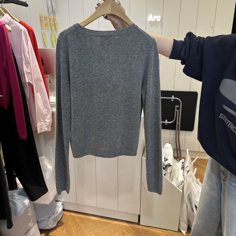 ARC㊣東大門實拍女裝新款時尚職業熱賣人氣推薦26春夏針織衫春款ARC EN CIEL針織衫