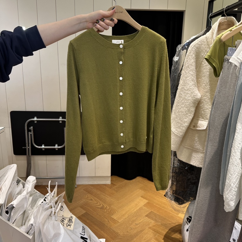 ARC㊣東大門實拍女裝新款時尚職業熱賣人氣推薦26春夏針織衫春款ARC EN CIEL針織衫圖色2