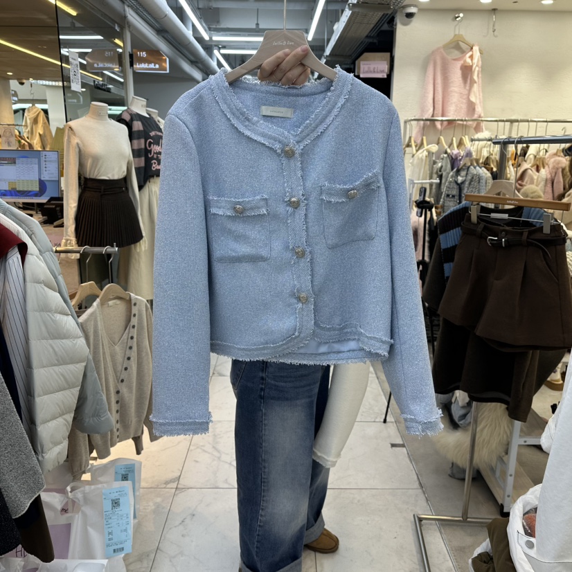 FLYFLY/LULULALLA/LIVE東大門直郵㊣女裝新款職業熱賣夾克FLYFLY/LULULALLA/LIVE夾克圖色2